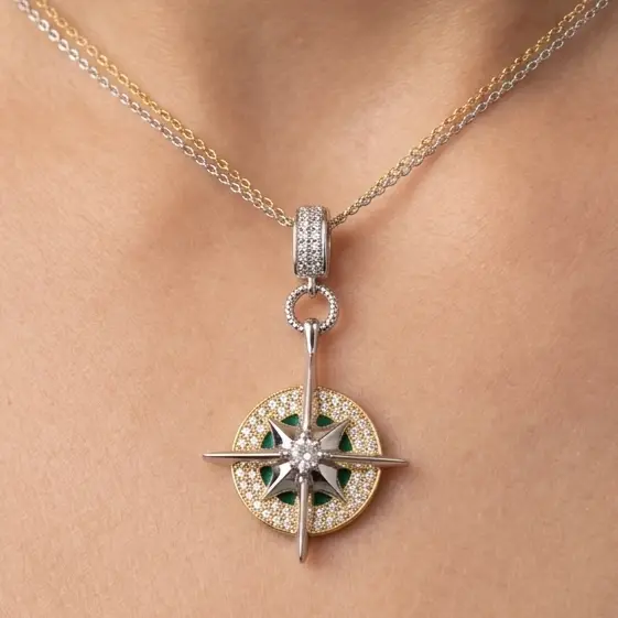 Celestial Compass Necklace