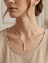 Silver Key Necklace