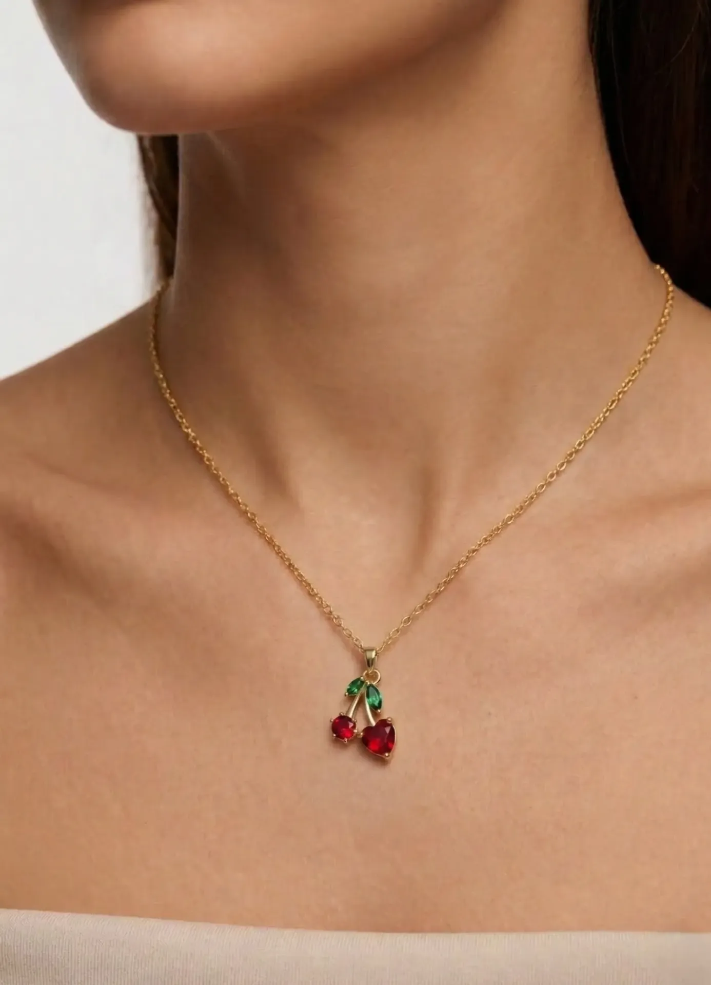 Cherry Charm Necklace