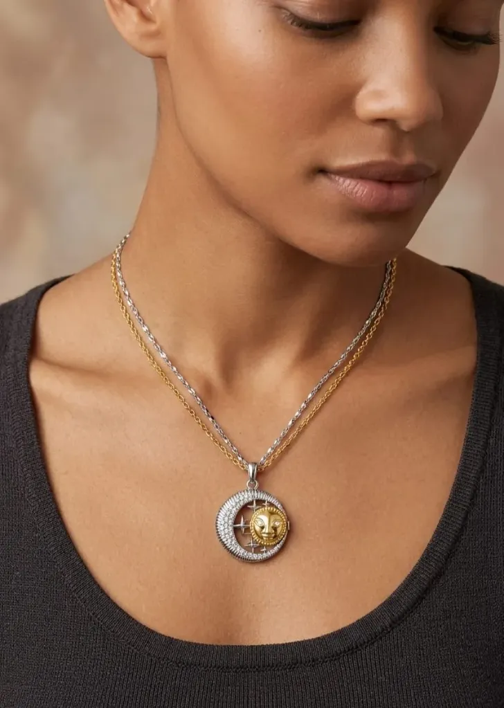 Sun & Moon Pendant