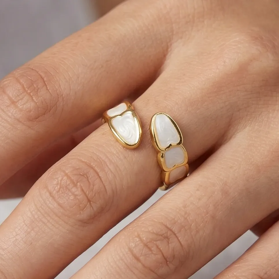 The Ivory Echo Ring
