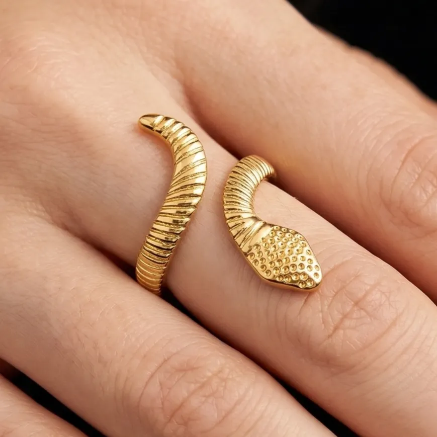 The Serpent's Coil Ring